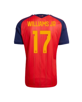 Billige Fotballdrakt Spania Nico Williams #17 Replika Hjemmedrakt VM 2026 Kortermet Billige Fotballdrakt Spania Nico Williams #17 Replika Hjemmedrakt VM 2026 Kortermet